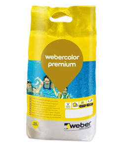 JOINT MASTIC WEBERCOLOR PREMIUM BLANC 5KG PISCINE