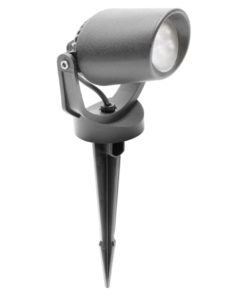 MINITOMMY-EL SPIKE LED GU10 6W 2700K/4000K CCT GRIS AVEC GIVRE 1M1.001.000.LXU1K FUMAGALLI