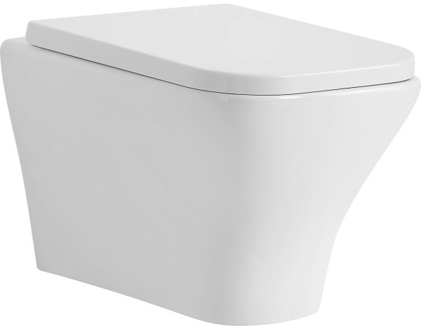 CUVETTE_SUSPENDUE STAR AVEC ABATTANT BLANC CTESI REF BL7500945