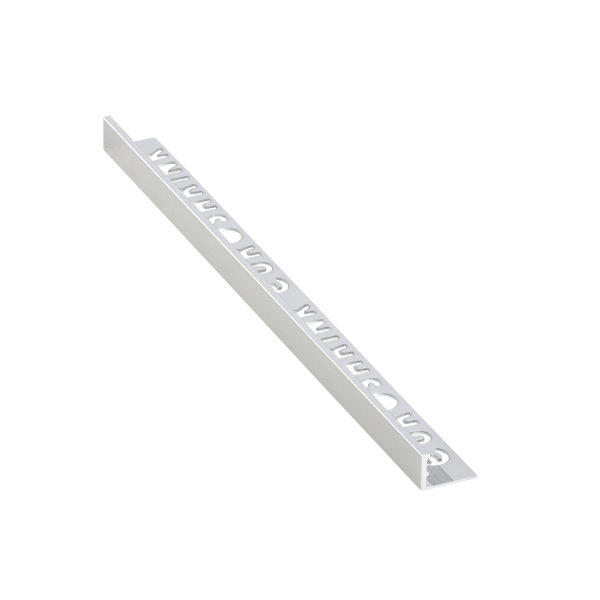 BAGUETTE EN ALUMINIUM 2.50L 12mm PLATA BRILLO 183A-PB-12 EUROSHRINK