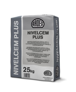 NIVELCEM PLUS 25 KG - MORTIER AUTOLISSANT OU PÂTE D'ÉGALISATION À SÉCHAGE RAPIDE ARDEX