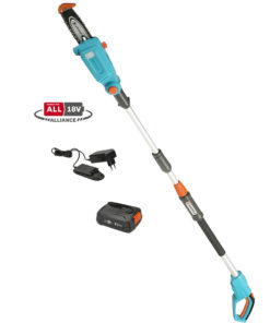 ELAGUEUSE SUR PERCHE TCS 20/18V P4A KIT PRÊT À L’USAGE 4,0 M SANS FIL  GARDENA