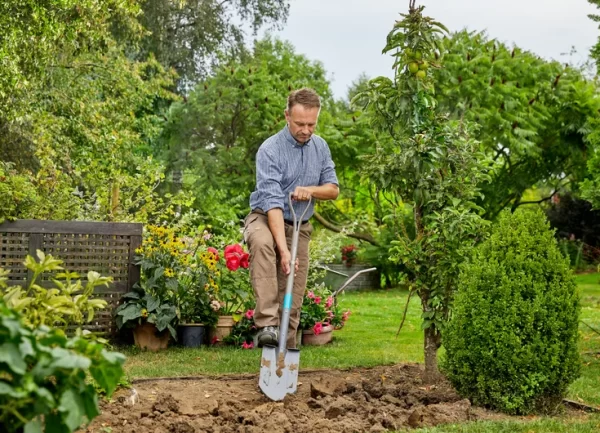 BÊCHE GARDENA NATURELINE  POINTUE FSC 100% – Image 3