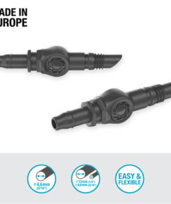 Alternative view of JONCTION GARDENA DROITE 4,6 MM (3/16") REF : 13213-20.000.00