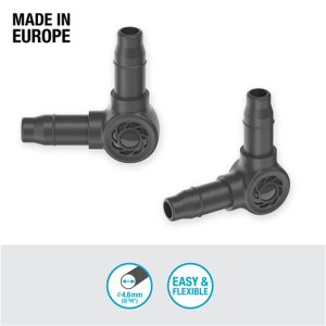 Alternative view of JONCTION GARDENA EN L 4,6 MM (3/16") REF : 13212-20.000.00