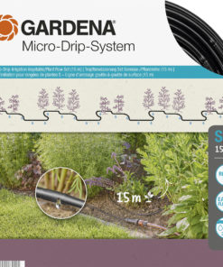 KIT D’INITIATION POUR RANGÉES DE PLANTES SLIGNE D’ARROSAGE GOUTTE-À-GOUTTE DE SURFACE REF : 13010-20.000.00