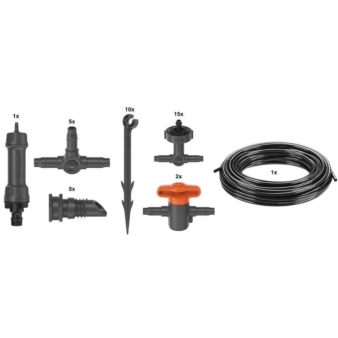 KIT D'INITIATION POUR BALCON - JUSQU'À 15 PLANTES  REF : 13401-20.000.00 GARDENA – Image 2