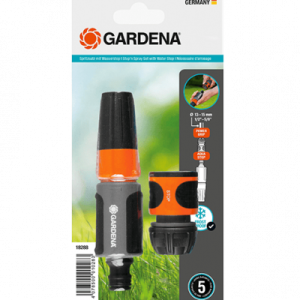NÉCESSAIRE D'ARROSAGE GARDENA BASIC 19 MM (3/4") 2 PIÈCES