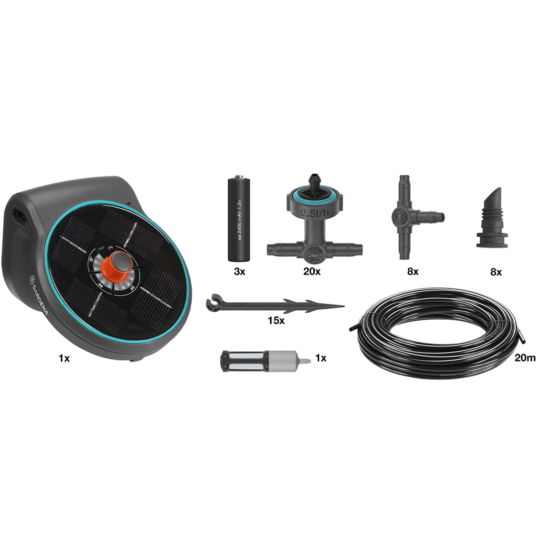 KIT ARROSAGE AUTOMATIQUE DE VACANCES JARDIN URBAIN 36 PLANTES GARDENA 01265-20.000.00 – Image 2