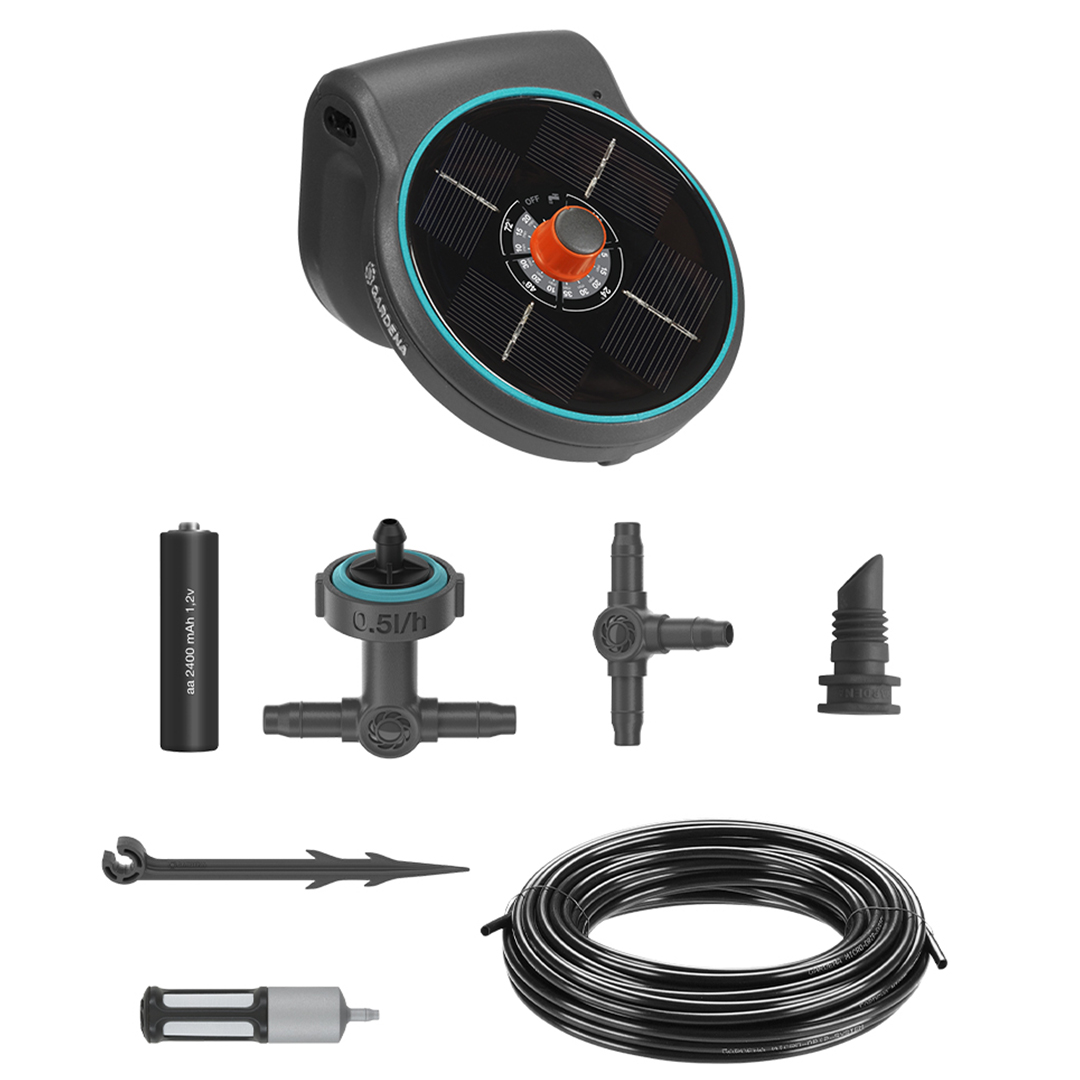KIT ARROSAGE AUTOMATIQUE DE VACANCES JARDIN URBAIN 36 PLANTES GARDENA 01265-20.000.00