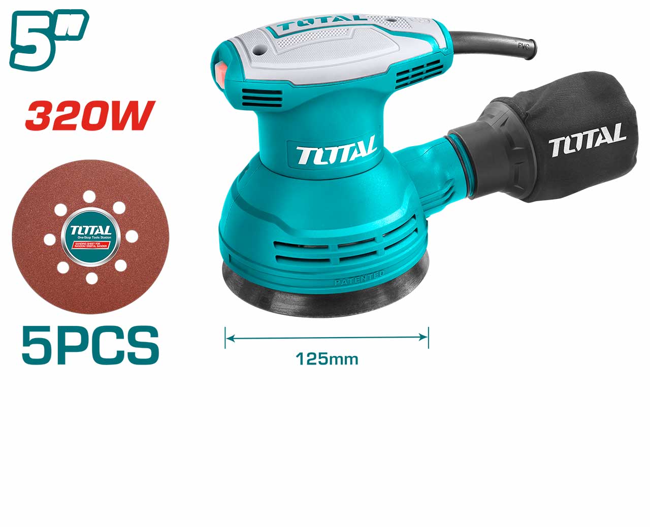PONCEUSE ORBITALE TOTAL 320W TF2031256