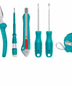 ENSEMBLE DE 7 PCS D'OUTILS À MAIN TOTAL THKTHP90076