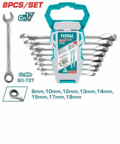 JEU DE 8 CLES A CLIQUET TOATL THT102RK086 TOTAL