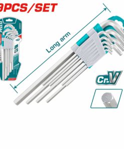 CLE HEXAGONALE (9PCS) TOTAL THT106191