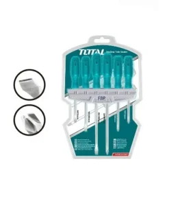 ENSEMBLE DE 6 TOURNEVIS TOTAL THTDC250601
