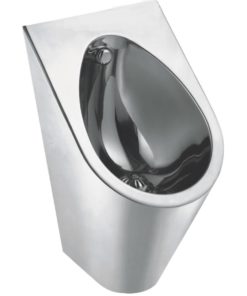 URINOIR MURAL EN ACIER INOXYDABLE AISI 304 SATINE