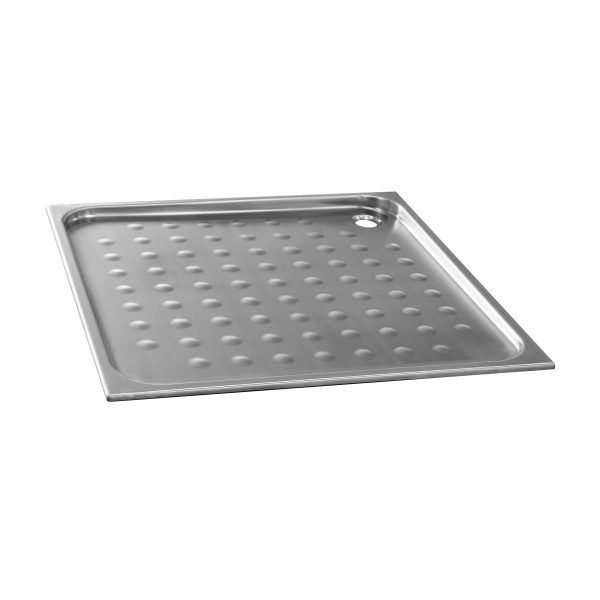 RECEVEUR DE DOUCHE  ANTI-VANDALISME EN ACIER INOXYDABLE AISI 304