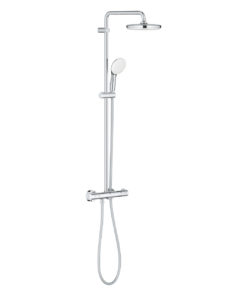 COLONNE DE DOUCHE AVEC MITIGEUR  THMERMOSTA TEMPESTA 210 ROND 26811001 GROHE