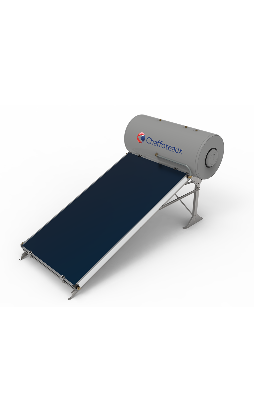 CHAUFFE EAU SOLAIRE CHAFFOTEAUX CIRCUIT FERME 200 LITRES 1 CAPTEUR