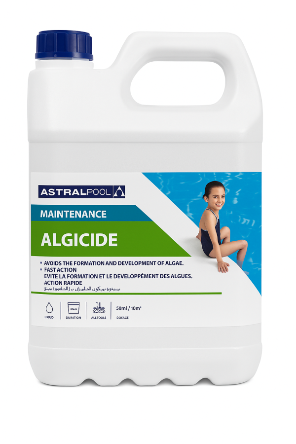 ANTI ALGUES ALGICIDE LIQUIDE (5L) REF 11417 -  050005CAVF ASTRALPOOL